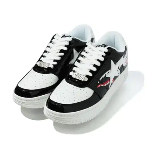 BAPESTA Color Block Shark Low Shoes、mysite、Cacoeks