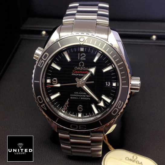Omega Seamaster Black Dial 232.30.42.21.01.004 Replica in the box
