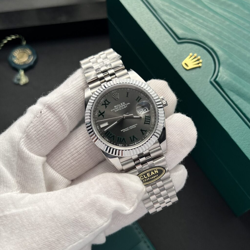 Đồng Hồ Rolex DateJust 126334 Mặt Số Wimbledon Clean Factory (1)