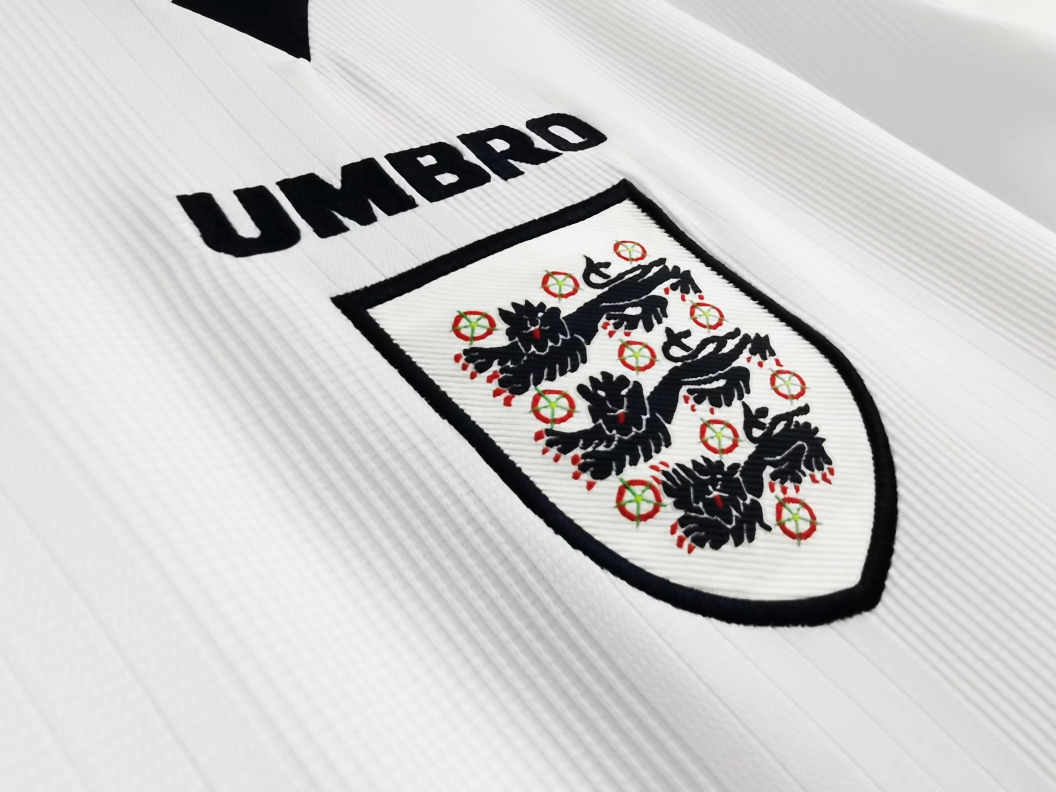 ManixJersey.com | Retro England 1996 Home Stadium Jersey -Customize Name, Number and Patch | Worldwide Shipping
