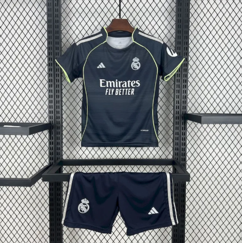 2025/2026 Real Madrid Away Football Shirt 1:1 Thai Quality Kids Size:football jersey mysite: unitedjerseyfootball 邓江浪:football