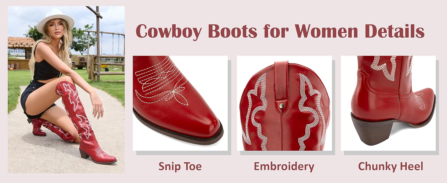 red boots