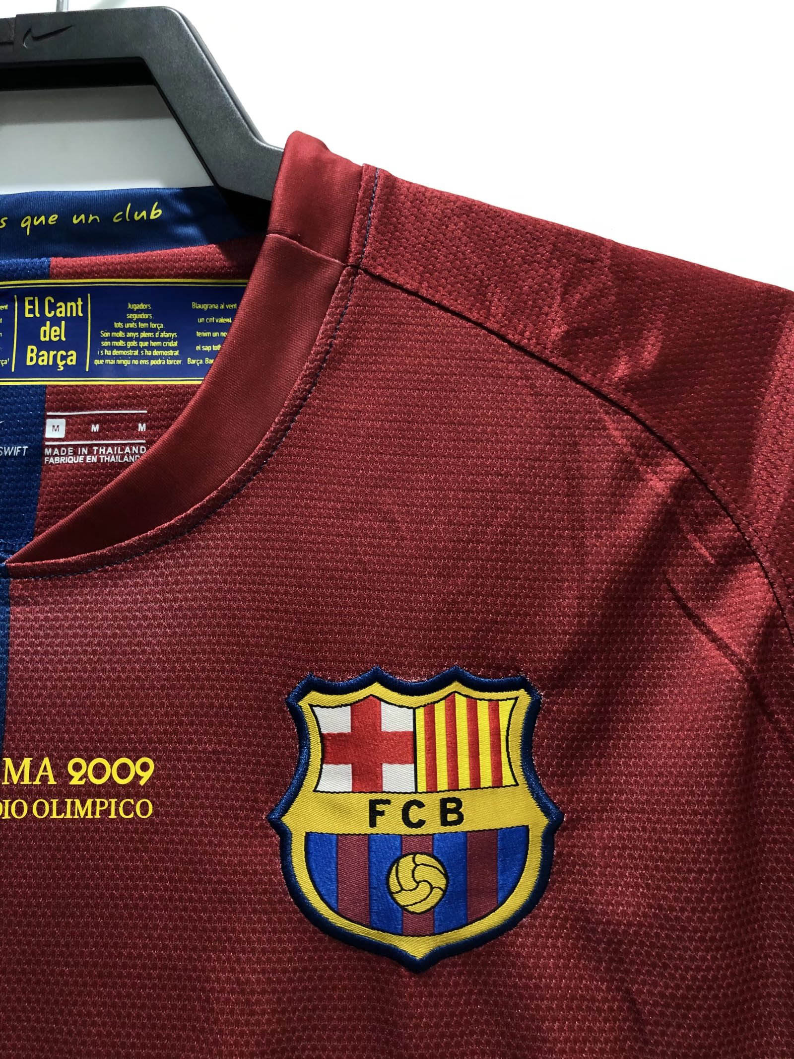 2008/2009 Retro Barcelona Football Shirt Home Champions League 1:1 Thai Quality:football jersey mysite: unitedjerseyfootball 邓江浪:football