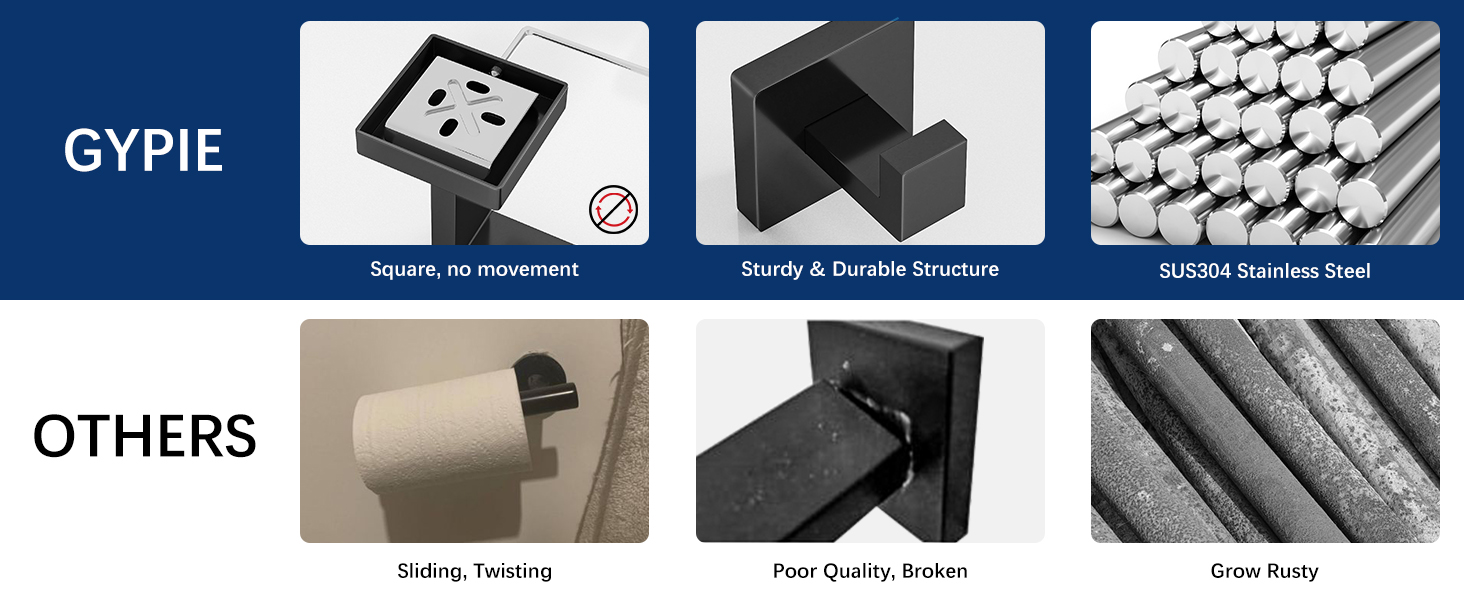 Bathroom Hardware Accessories Set