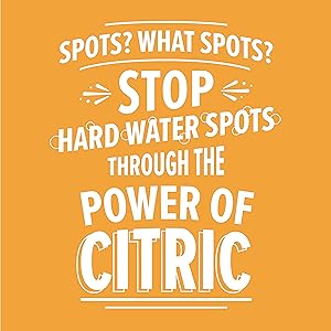 Stop hard water spots with Booster