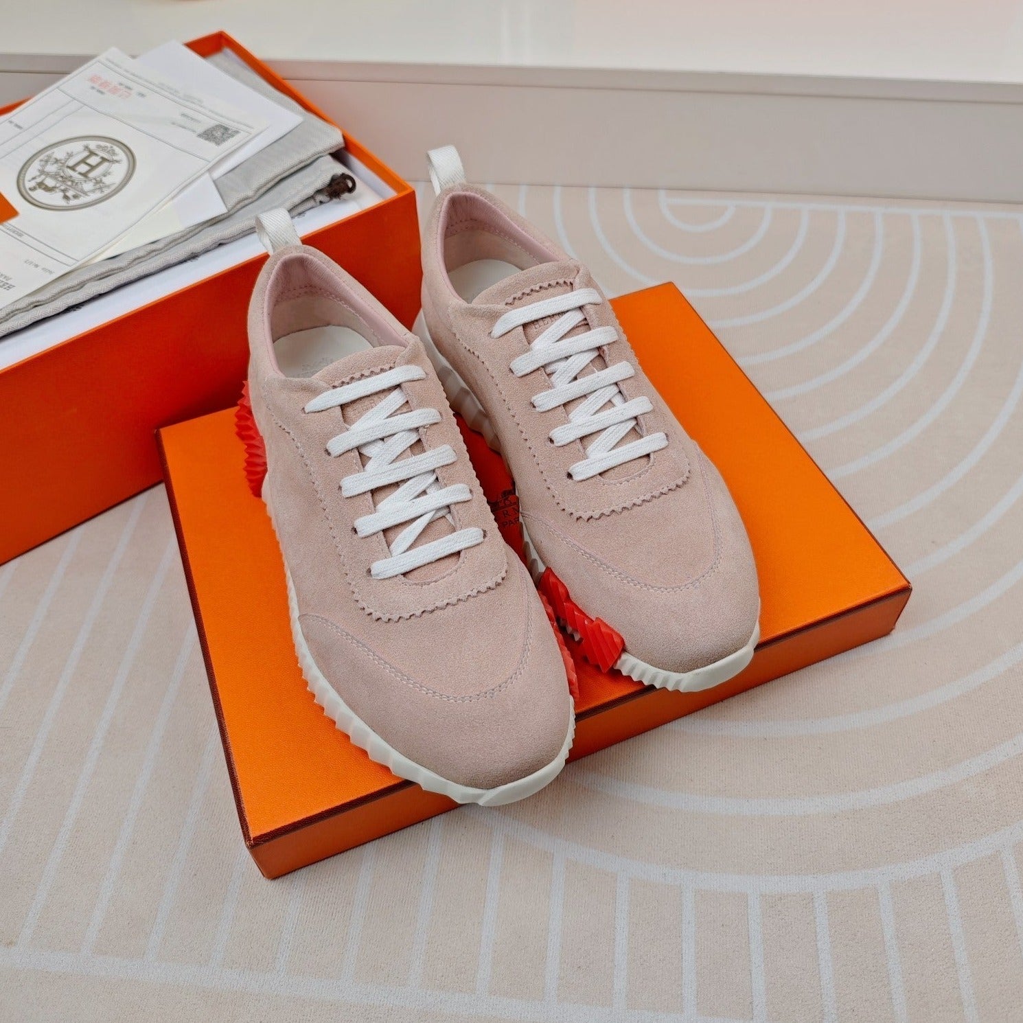 BOUNCING SNEAKERS LACE CALFSKIN、mysite、Cacoeks