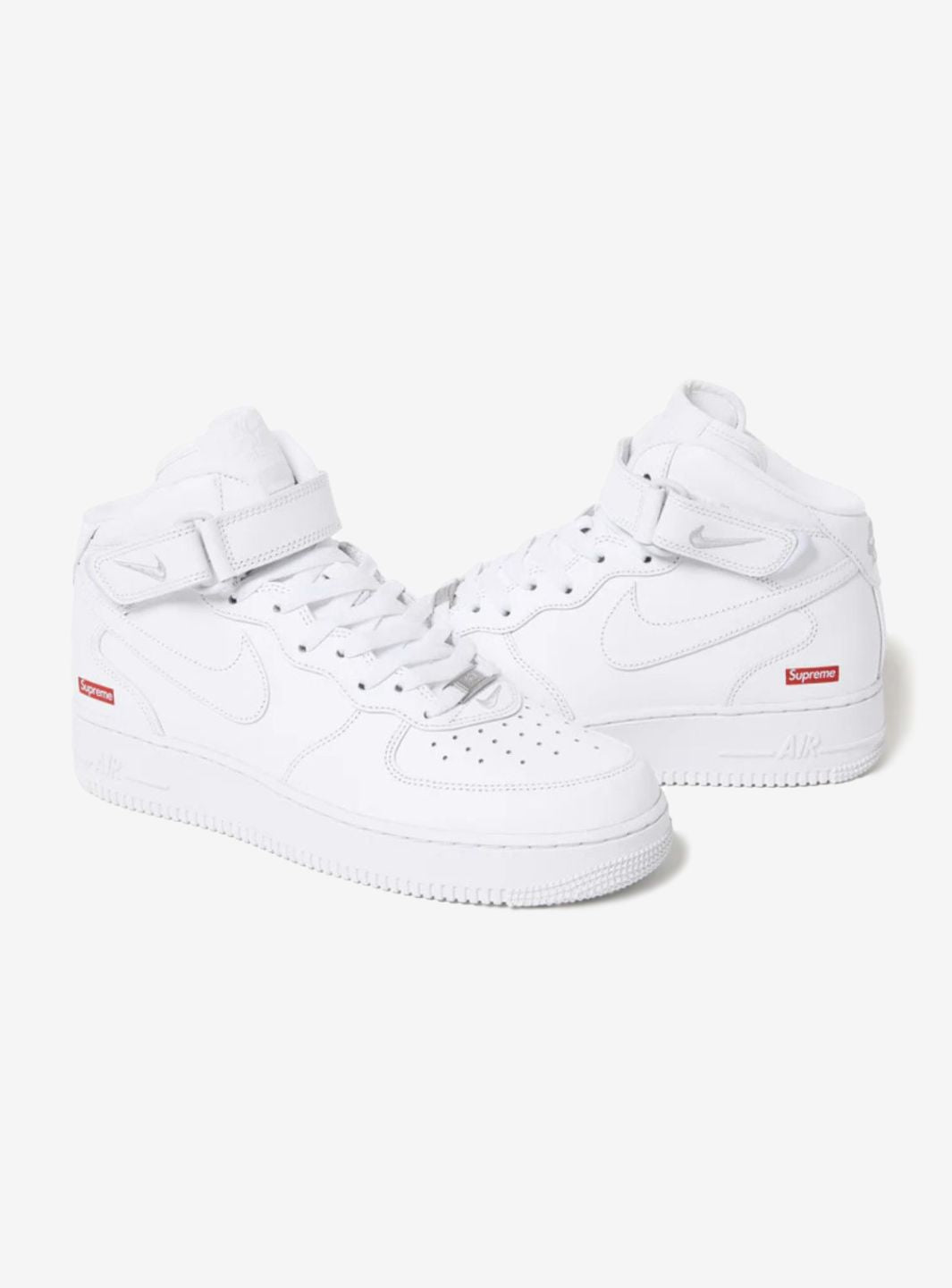 Nike Air Force 1 Mid Supreme White、NIKE、Cacoeks