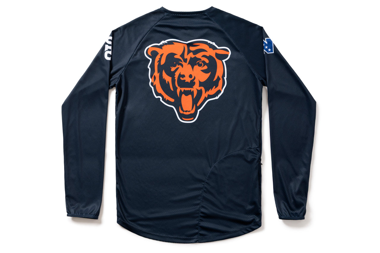 State Bicycle Co. | NFL Collection – Long-Sleeve MTB Jersey – Chicago Bears、mySite、bearsvspackers