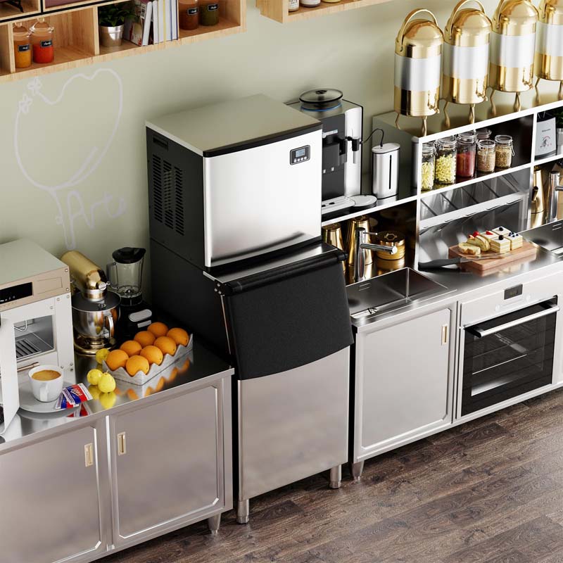 Eletriclife 353LBS/24H Commercial Split Ice Maker Machine