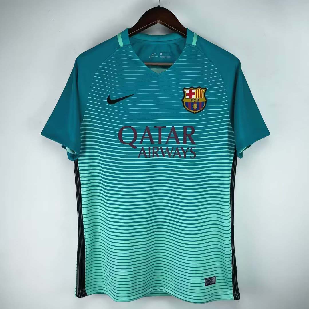 2016/2017 Retro Barcelona Third Away Football Shirt 1:1 Thai Quality:football jersey mysite: unitedjerseyfootball 邓江浪:football
