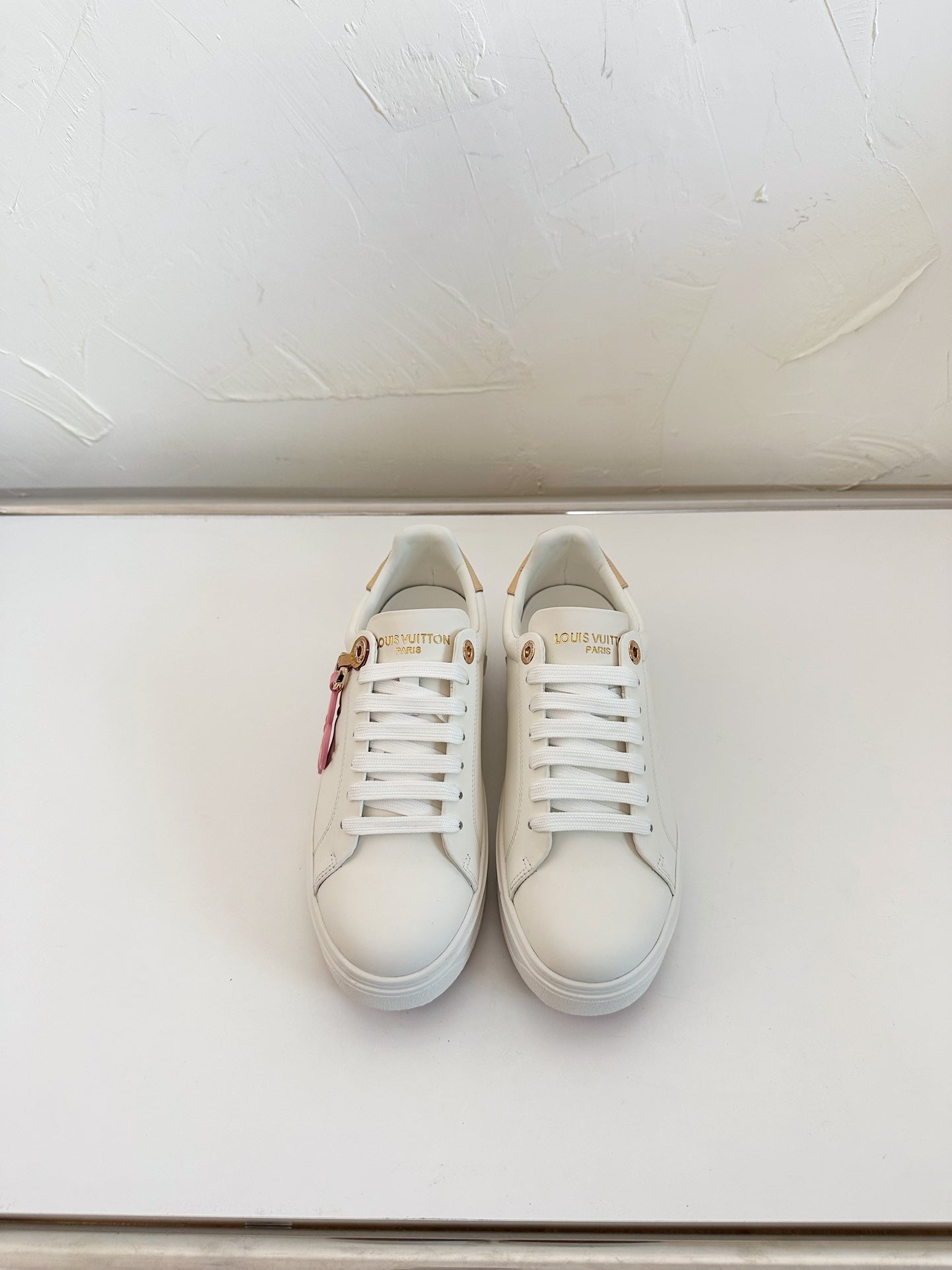 TIME OUT SNEAKER IN WHITE CALFSKIN、mysite、Cacoeks