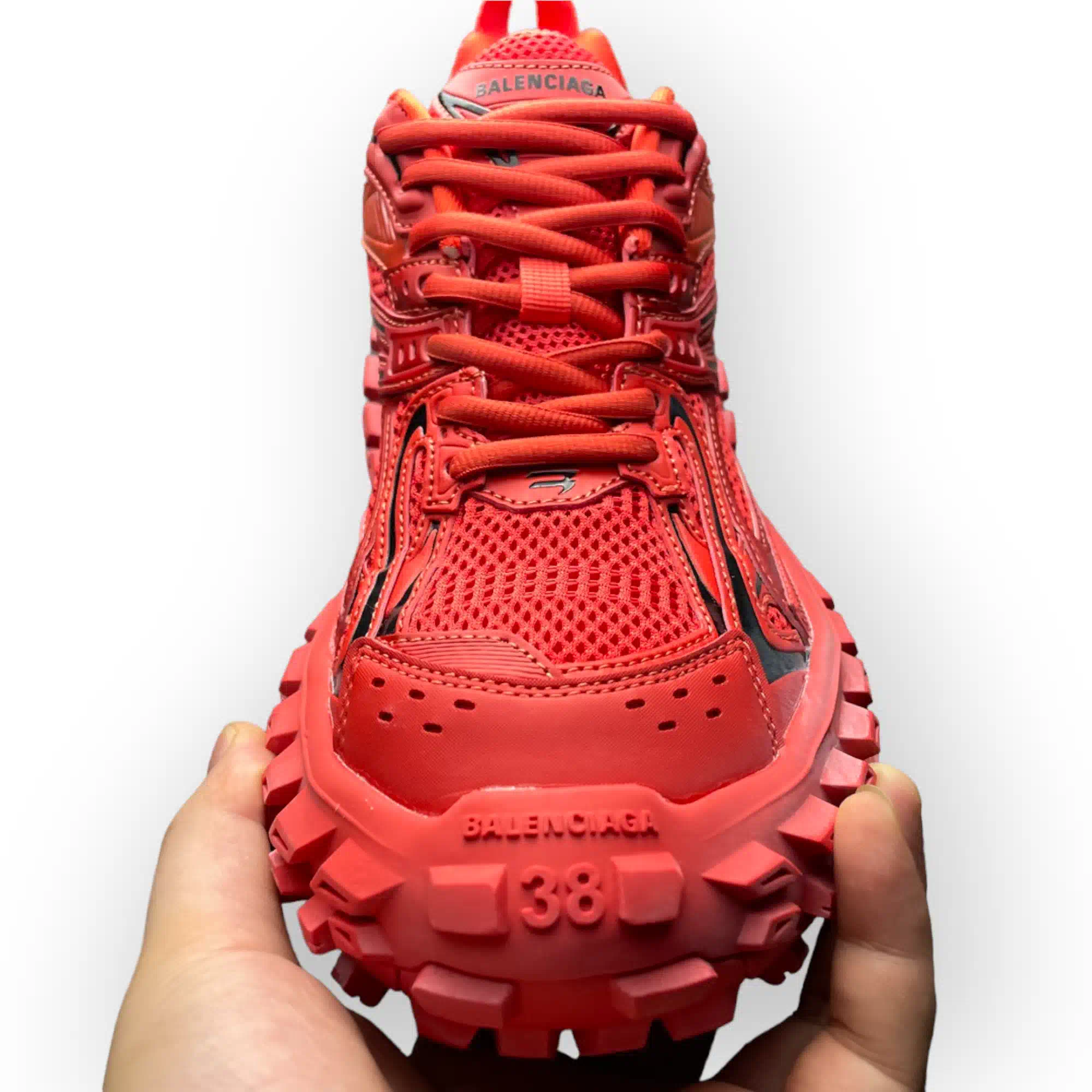 Balenciaga Bouncer Sneaker in Red Black、mysite、Cacoeks