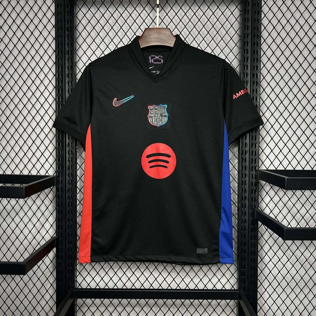 2024/2025 Barcelona Away Football Shirt 1:1 Thai Quality(New sponsor):football jersey mysite: unitedjerseyfootball 邓江浪:football