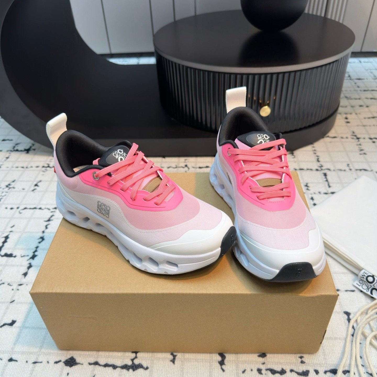 LW CLOUDTILT 2.0 SNEAKER PINK AND WHITE POLYESTER、mysite、Cacoeks