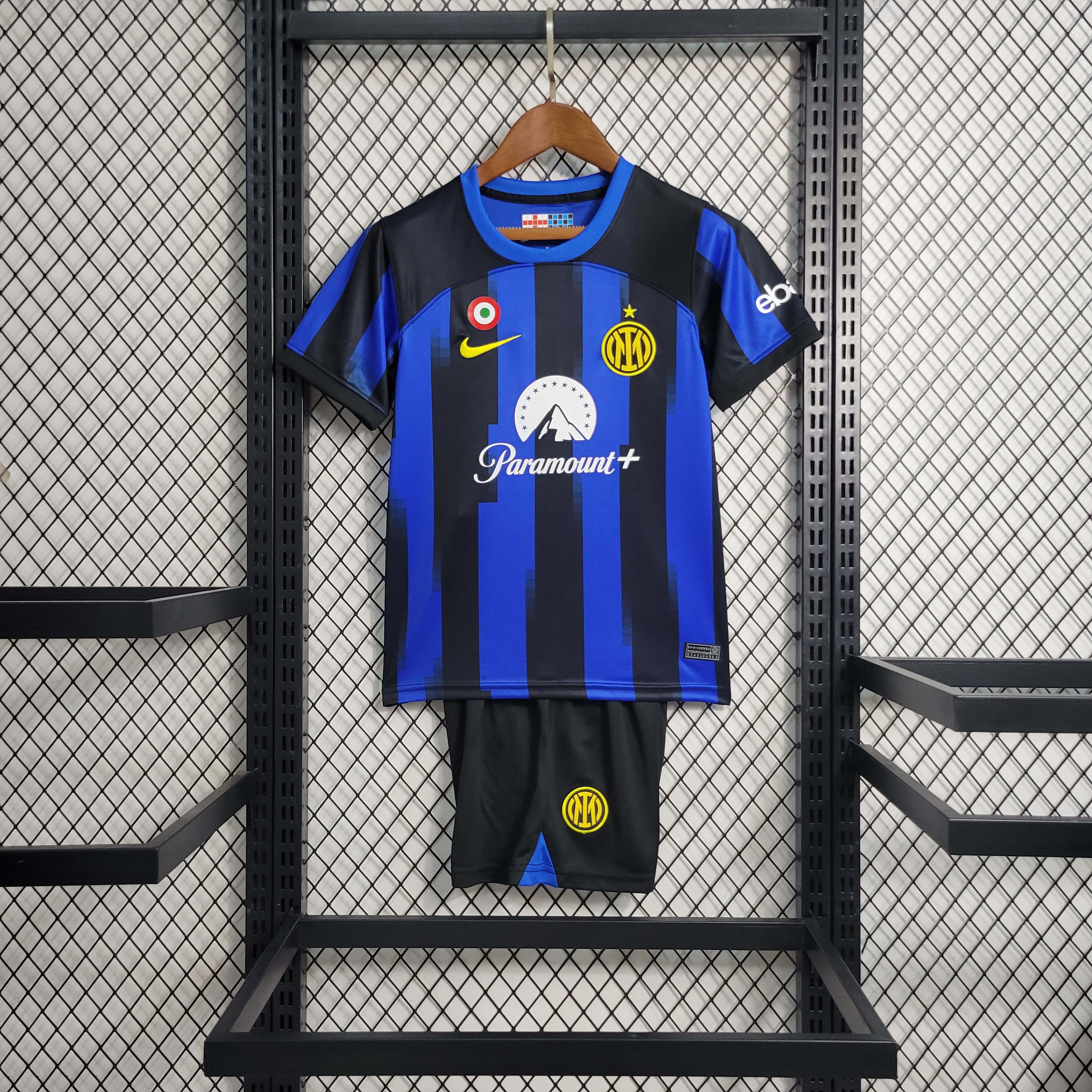 2023/2024 Internazionale Milan Home Football Jersey1:1 Quality Thai Kids Size:football jersey mysite: unitedjerseyfootball 邓江浪:football