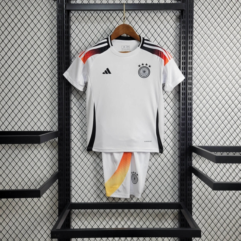 JerseysGala.com | Germany 2024 Home Stadium Kids Kit -Customize Name, Number and Patch | Worldwide Shipping