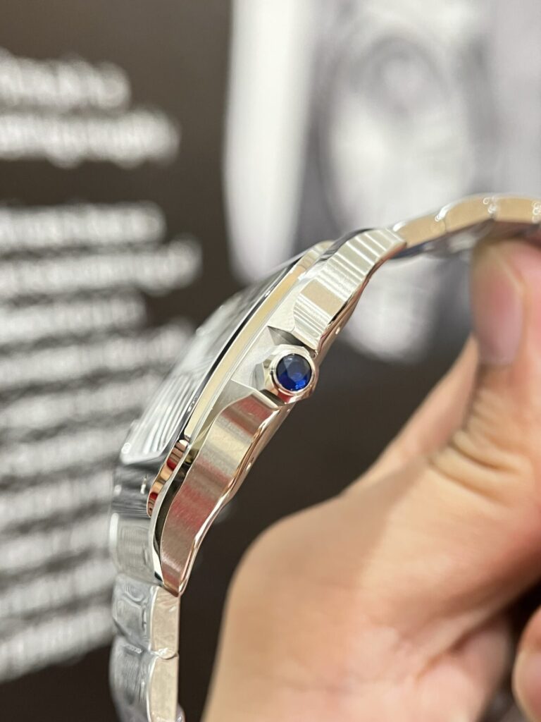 Đồng Hồ Cartier Santos WSSA0018 Replica 11 Màu Trắng 39 (2)