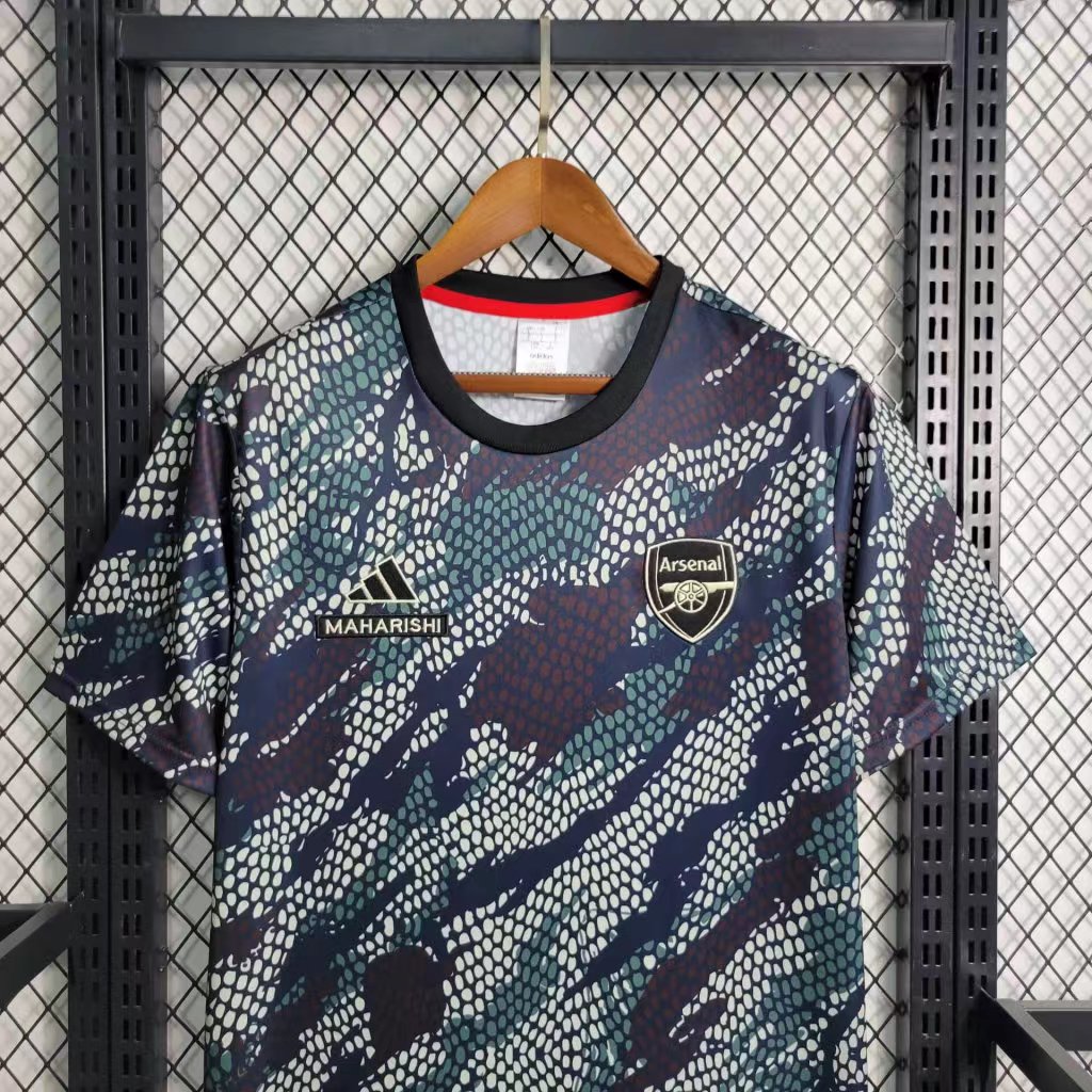 ManixJersey.com | Arsenal x M.A.H.A R.I.S.H.I Limited Edition Jersey - Fans Version -Customize Name, Number and Patch | Worldwide Shipping