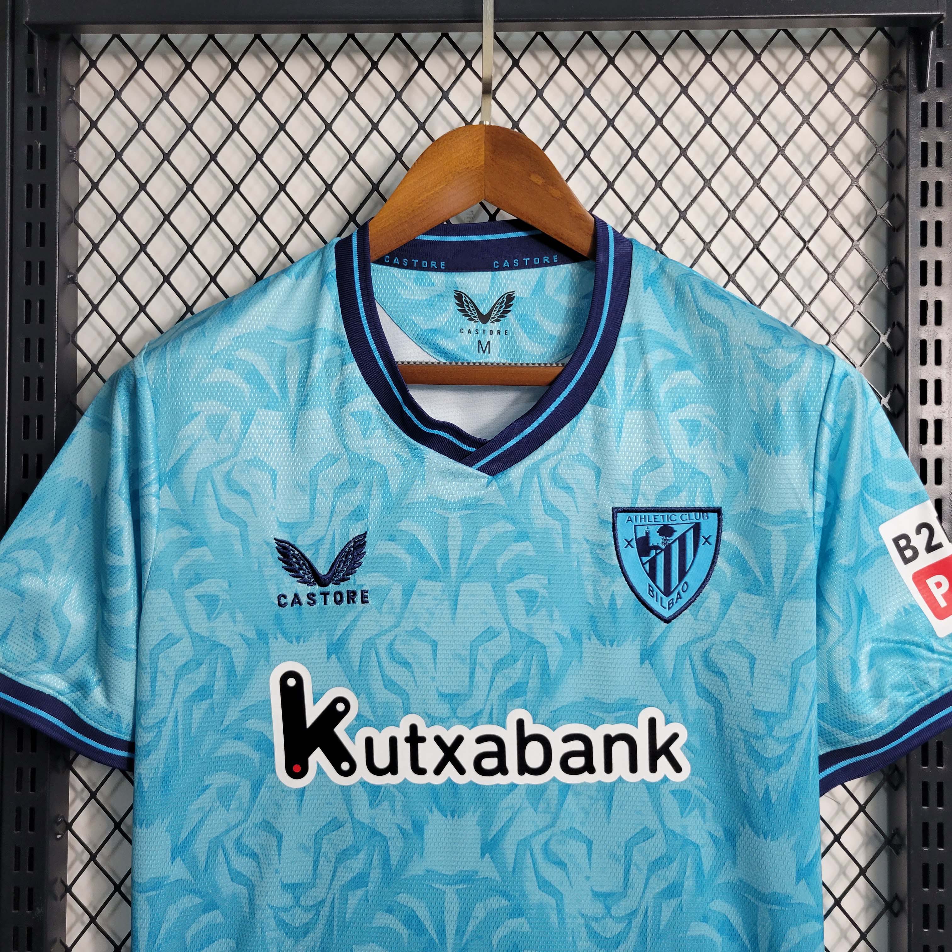 2023/2024 Athletic Bilbao Away Football Shirt 1:1 Thai Quality:football jersey mysite: unitedjerseyfootball 邓江浪:football