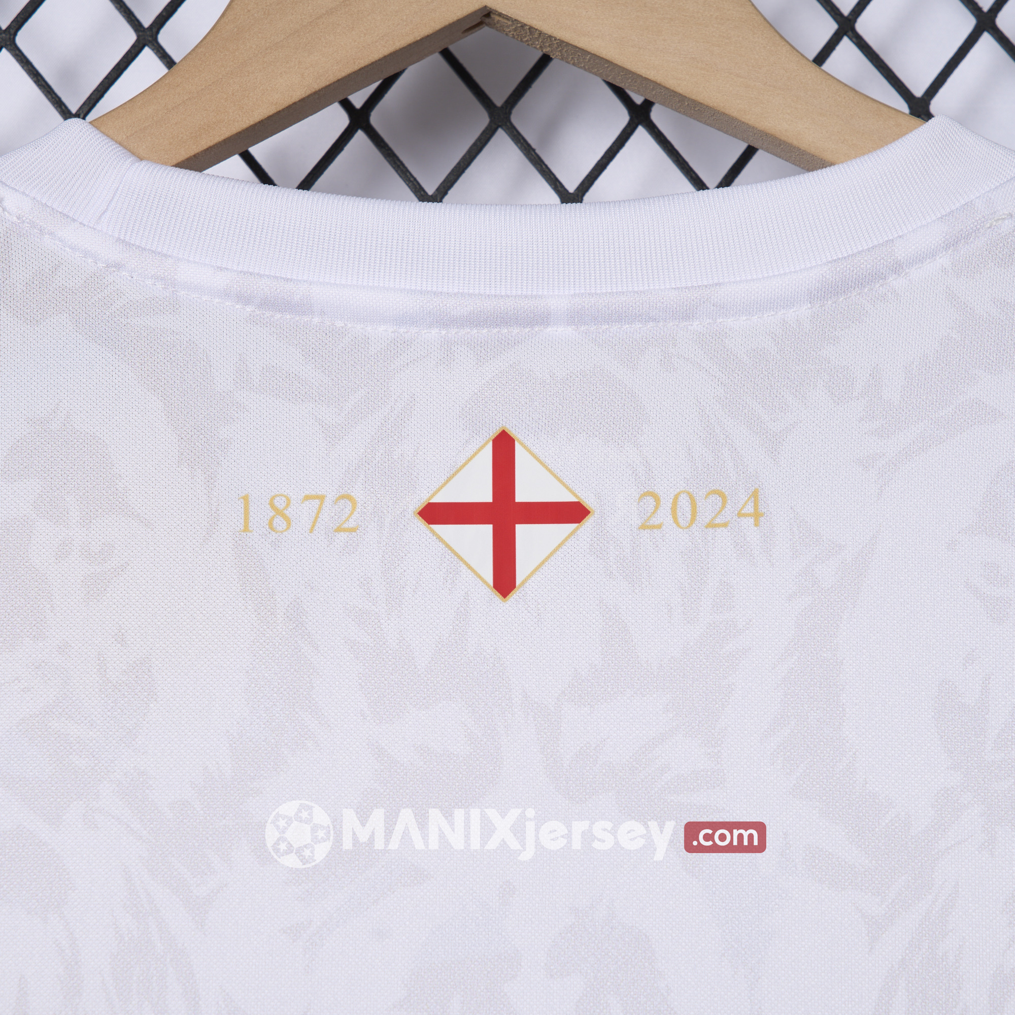 ManixJersey.com | England 2024-25 COMMA White Special Edition Jersey - Fans Version -Customize Name, Number and Patch | Worldwide Shipping