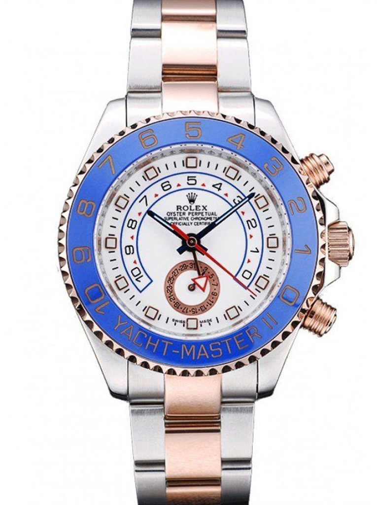 Replica Rolex Yacht-Master 42mm White Dial REP016833-fasswatch