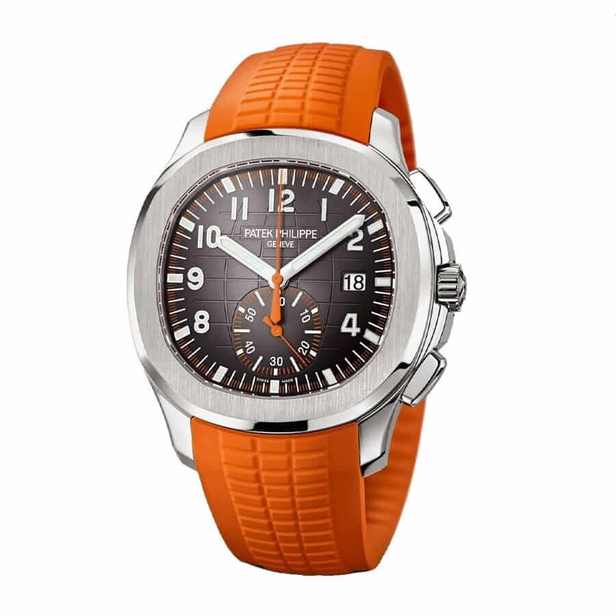patek philippe aquanaut orange 1