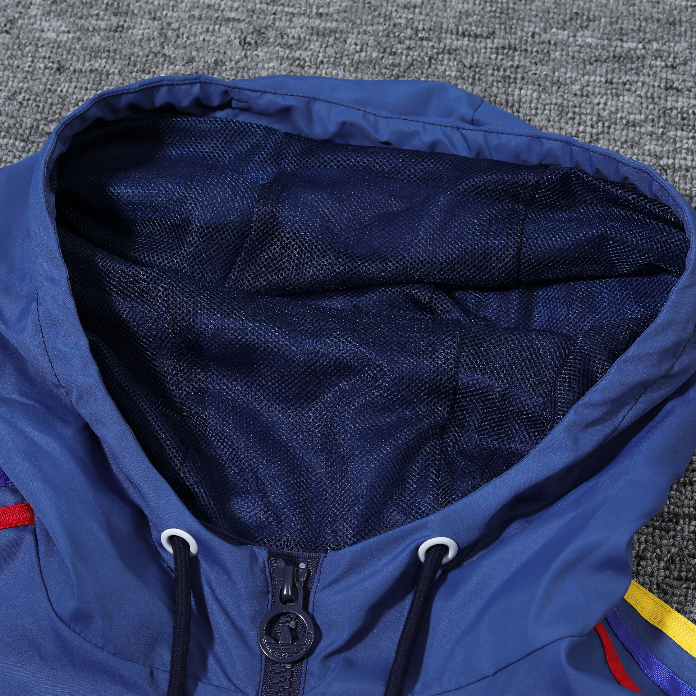 Higojerseys-Colombia 24-25 Blue Throwback Windbreaker Suit - Jackets & Pants