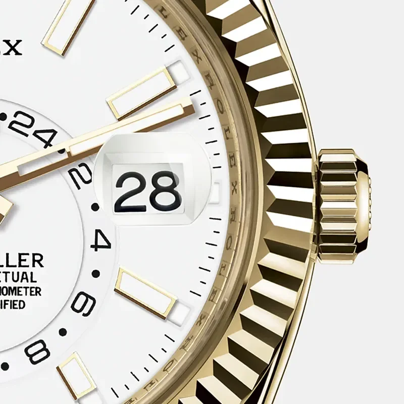 Free shipping】GenuineRolex Sky-Dweller Watch: 18 ct yellow gold - M326938- 0005 stainless steel case watch for men 42mm Luxury Brand Mechanical Watch Luminous【comes with original packaging】 | Lazada PH