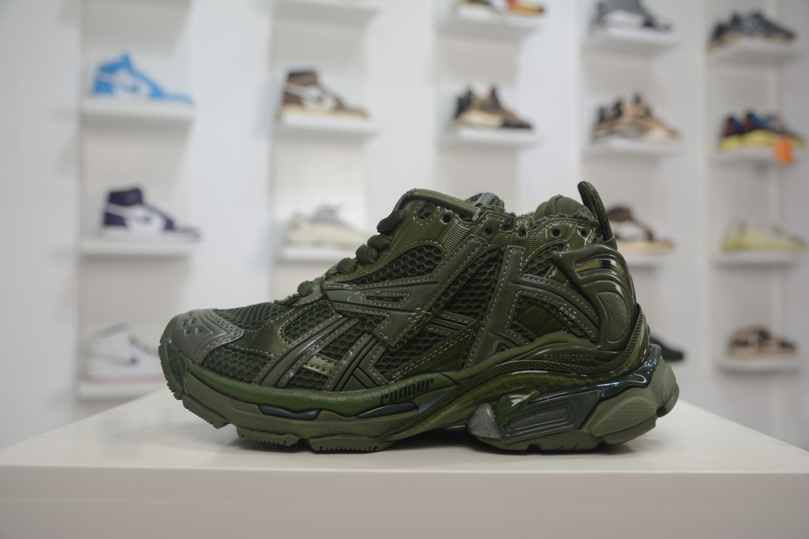 Balenciaga Runner Trainer In Khaki、mysite、Cacoeks