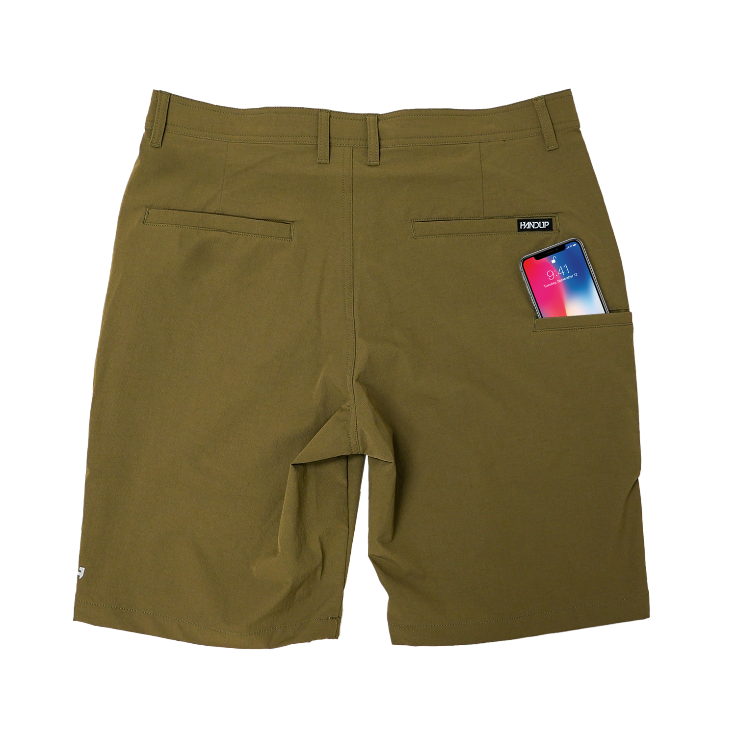 A.T. Plus Short - Forest Khaki by Handup Gloves、mySite、bearsvspackers