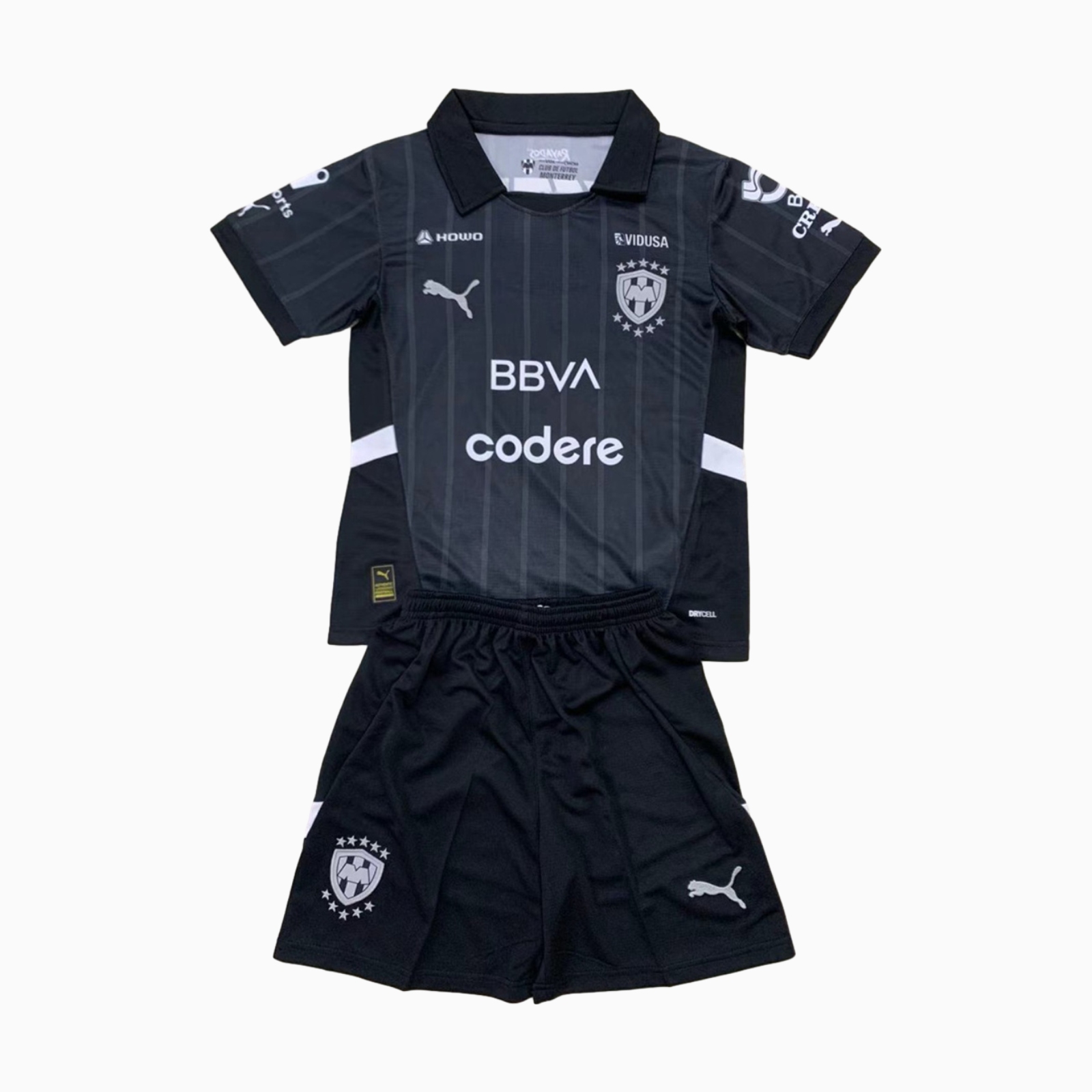 Higojerseys-Rayados Monterrey 24-25 Third Kids Kit