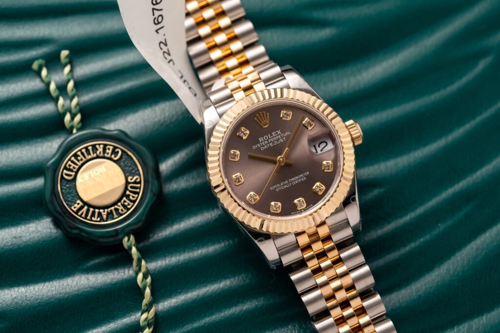 Đồng Hồ Rolex Nữ Bọc Vàng Datejust 278273 Replica 11 31mm