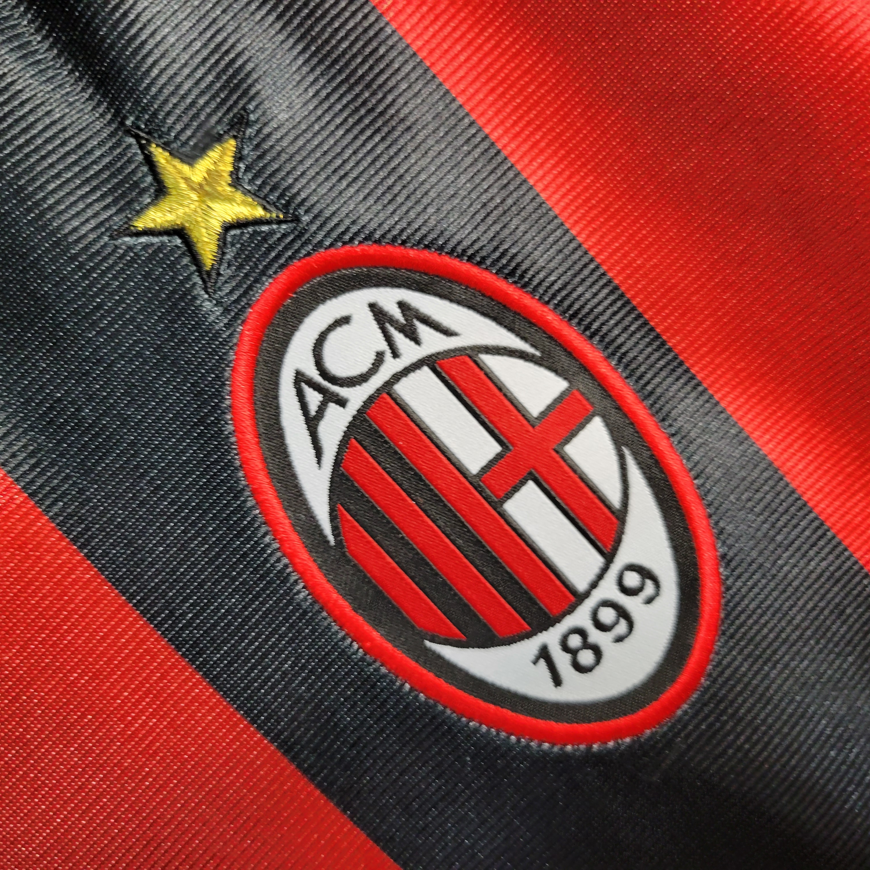 JerseysGala.com | Retro AC Milan 98-99 Home Stadium Jersey -Customize Name, Number and Patch | Worldwide Shipping