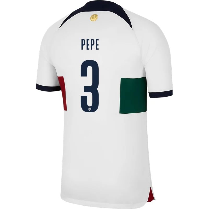 2022 Pepe #3 Portugal Away Jersey-mysite Custom Football Kit- Nextkits