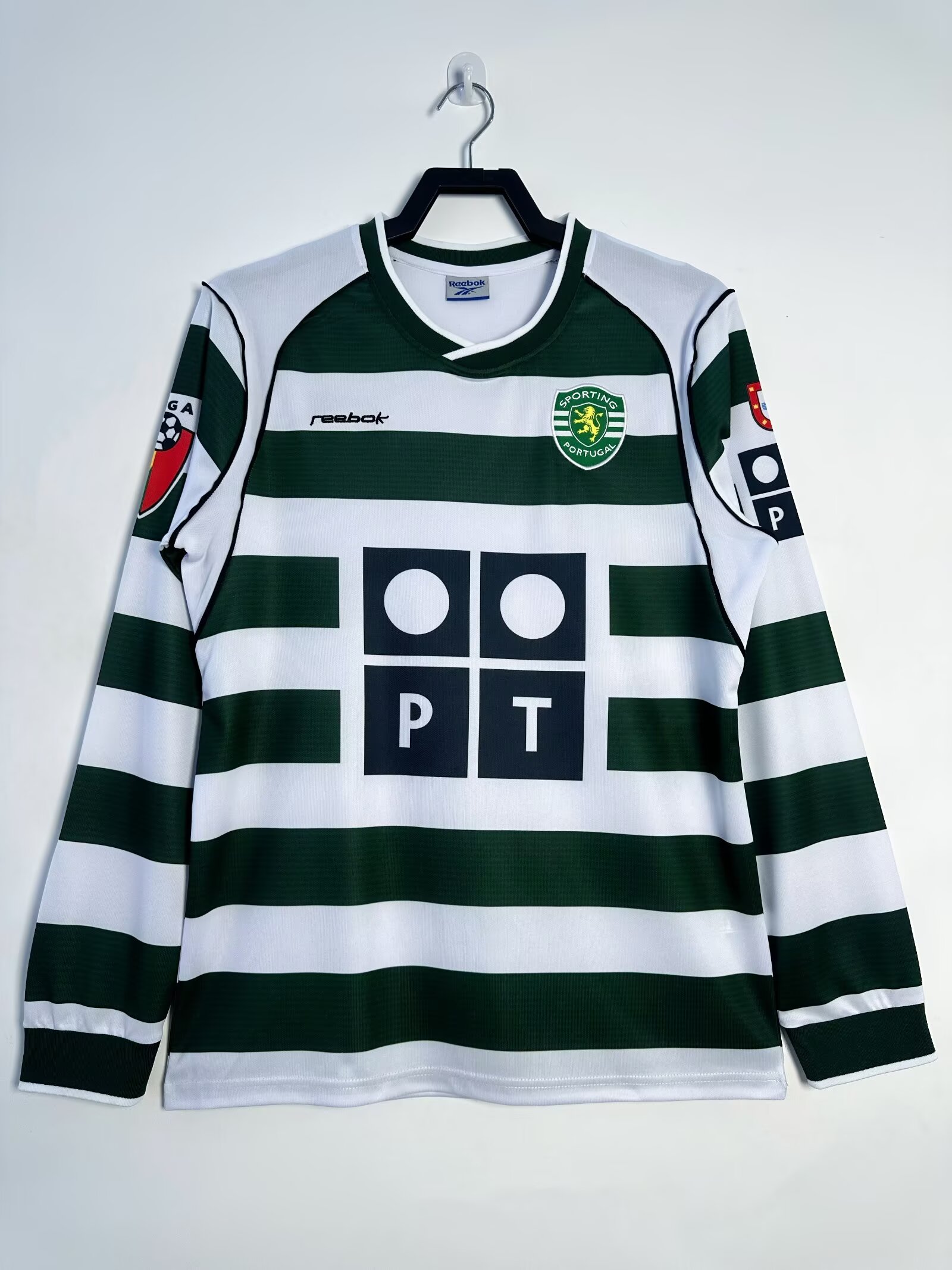 03-04 Sporting Lisbon home long sleeves soccer jersey-Retro version: Ajax 24-25 Home Stadium Jersey - Fans Version mysite: Adidas luxuryfootballshirts.com: https://www.luxuryfootballshirts.com/