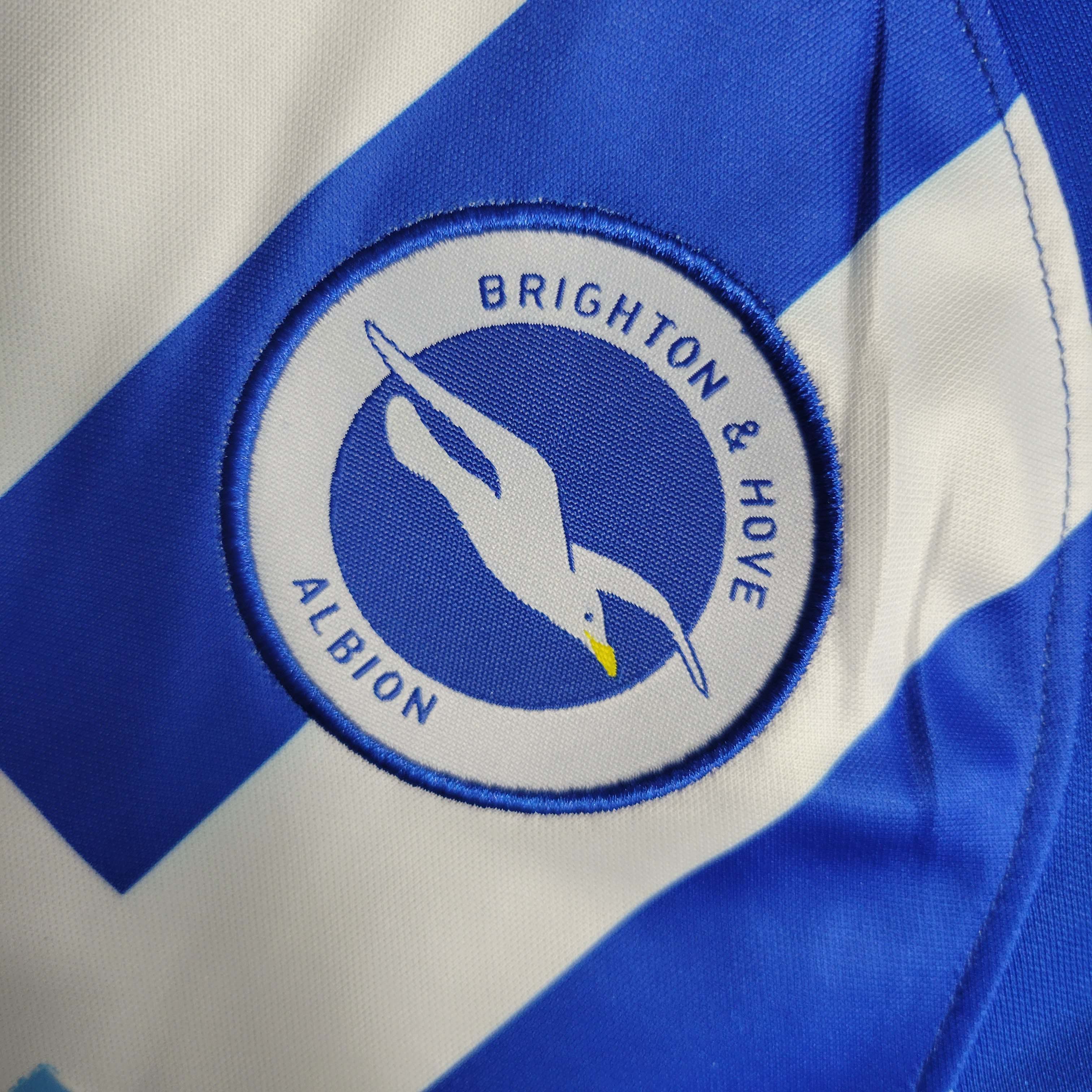 2023/2024 Brighton Home Football Shirt 1:1 Thai Quality Kids Size:football jersey mysite: unitedjerseyfootball 邓江浪:football