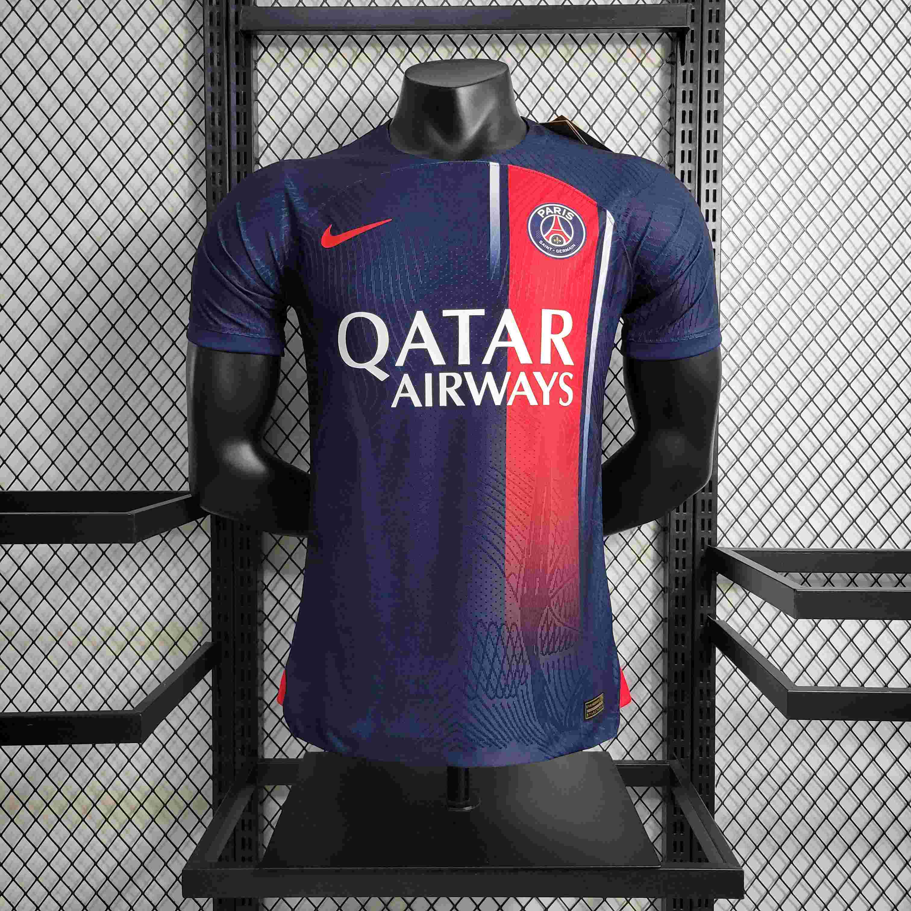 2023/2024 Player Version Psg Paris Saint-Germain Home-mysite Custom Football Kit- Nextkits