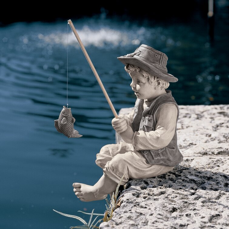 Frederic The Little Fisherman of Avignon Statue
