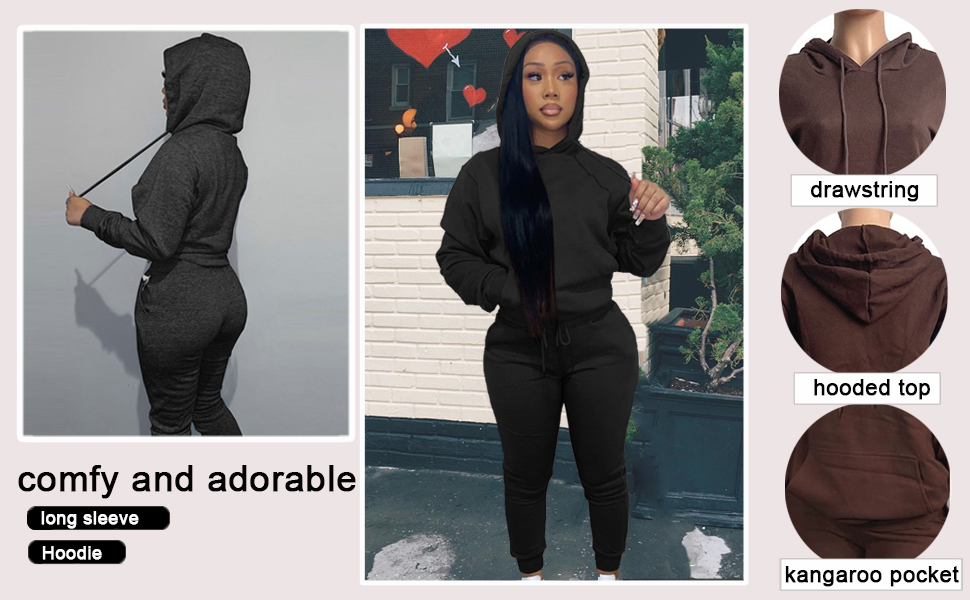 women jogging suit