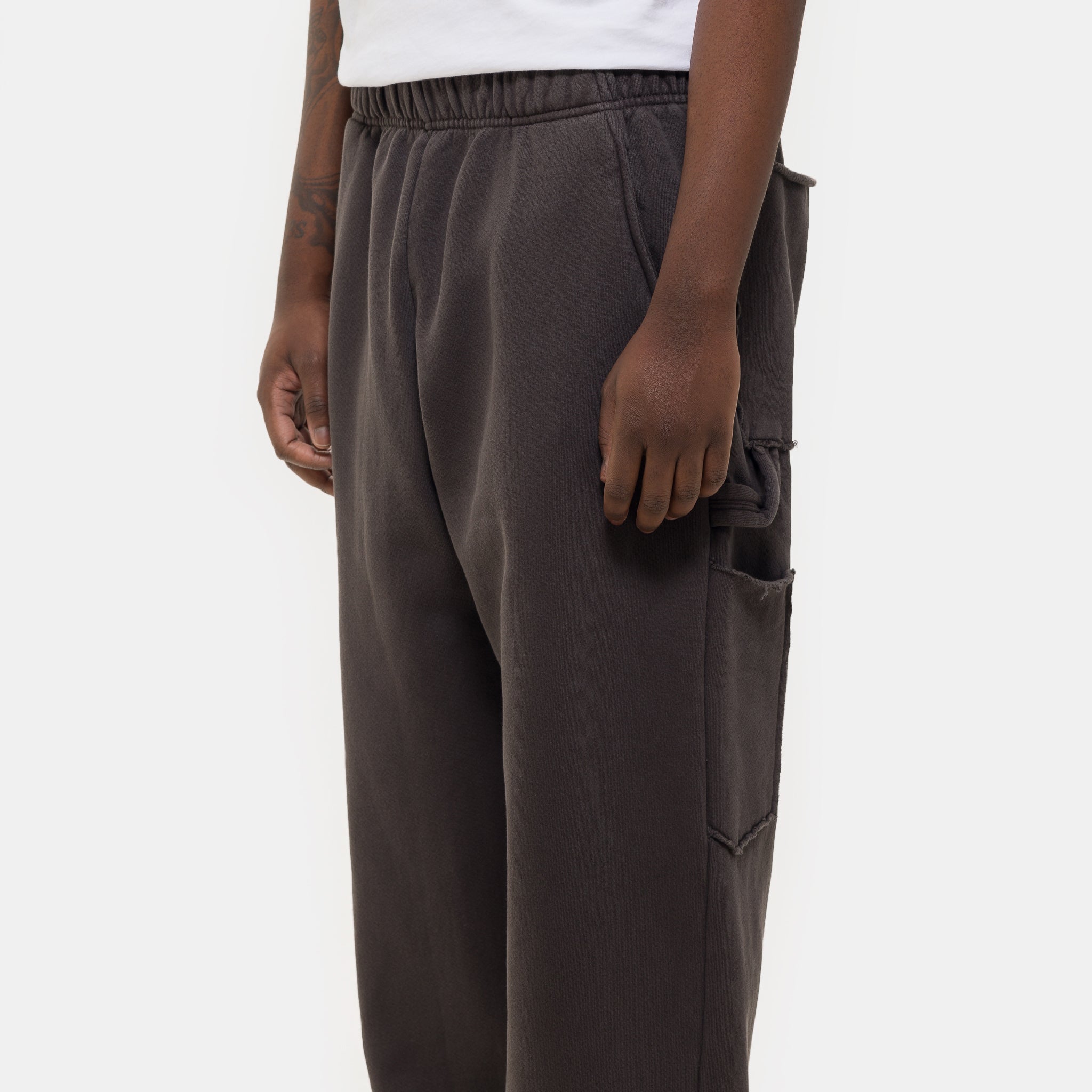 Heavyweight Utility Puddle Pant in Vintage Black