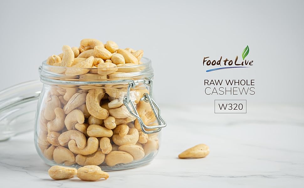 raw whole cashews by food to live w320 