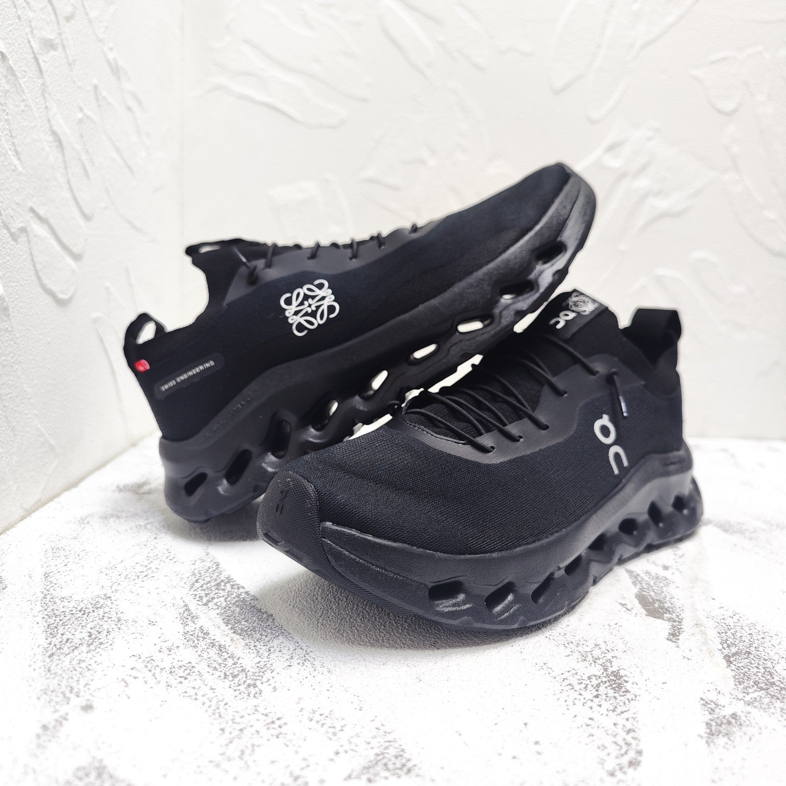 CLOUDTILT SNEAKER IN BLACK RECYCLED POLYESTER、mysite、Cacoeks