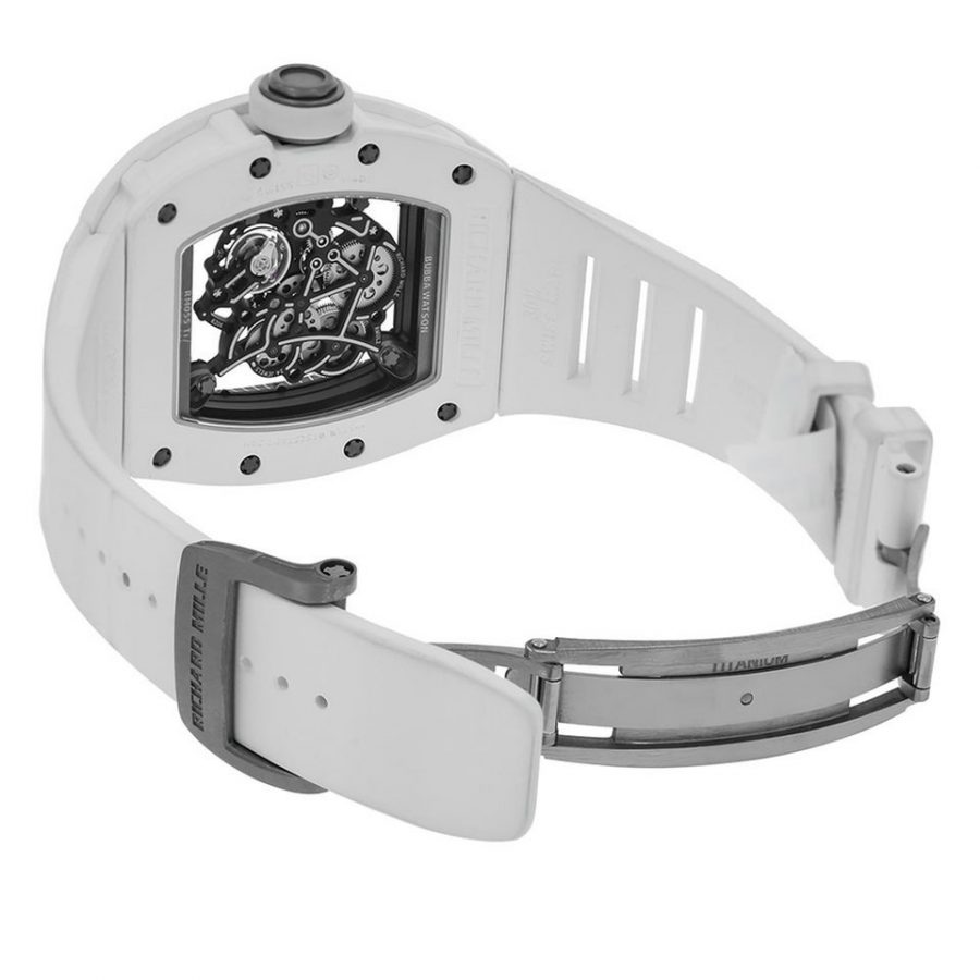 Richard Mille RM055 Bubba Watson Black Ceramic Super Clone Replica Watch