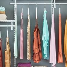 shelftrack, closet, maid, wire, shelving, hanging, storage, shelf, organization, adjustable