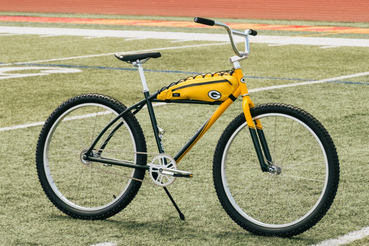 #NFL+GB – NFL Collection | Klunker Bike + Bag Combo – Green Bay Packers (Photo Model – Like-New)、mySite、bearsvspackers