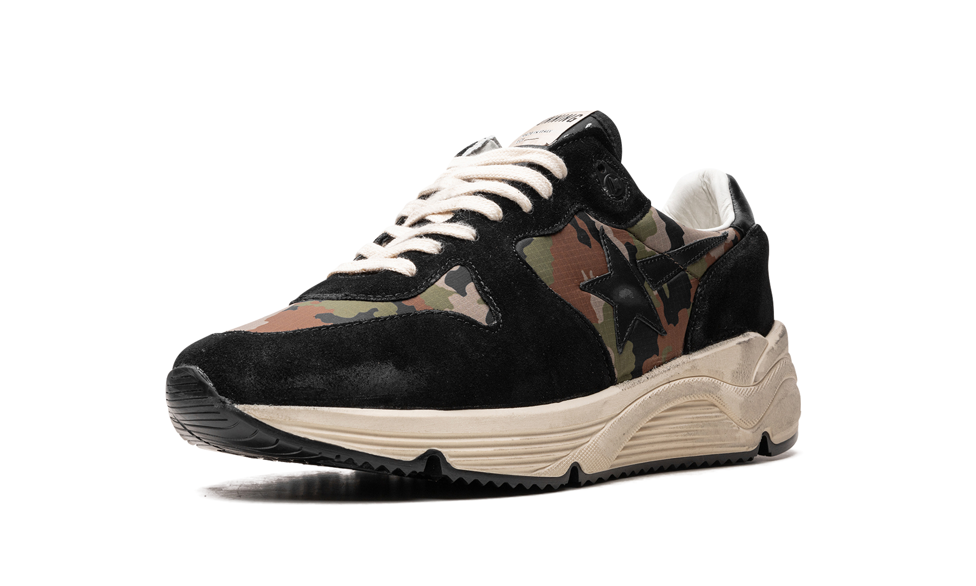 RUNNING SOLE "BLACK / CAMO"、mysite、Cacoeks