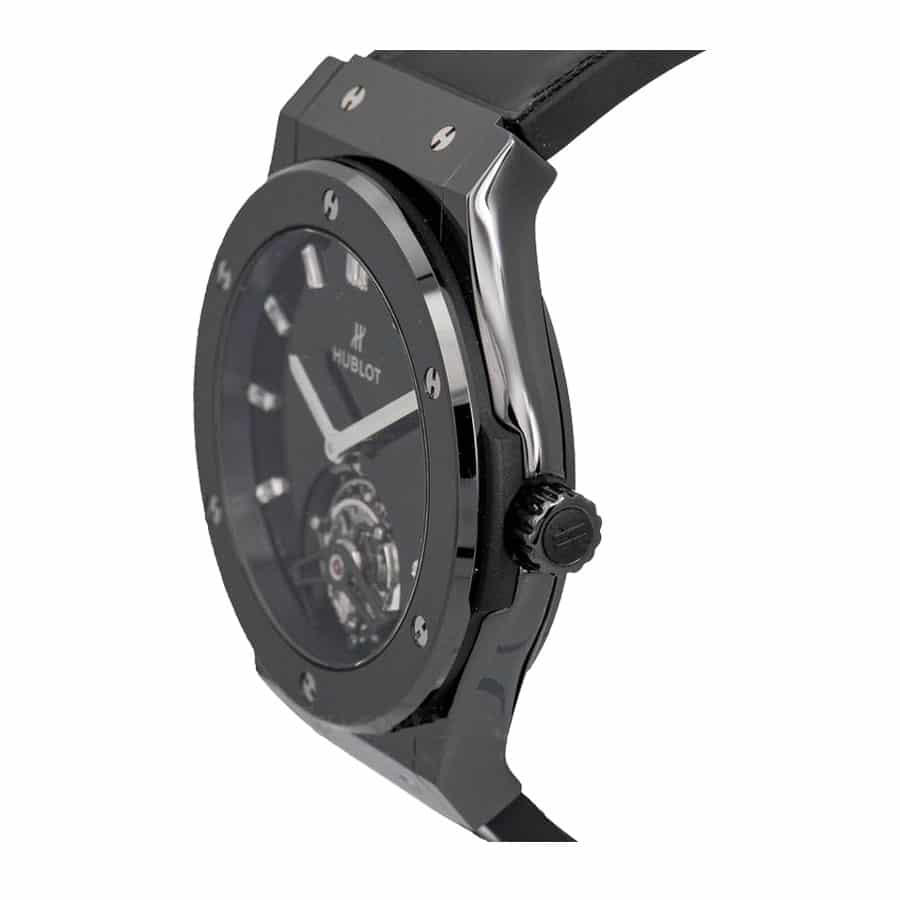hublot classic fusion tourbillon night out 505 cs 1270 vr tf pvd black dial r