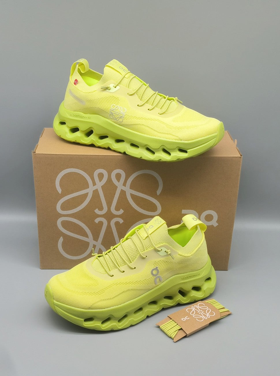 LW CLOUDTILT SNEAKER NEON GREEN POLYESTER、mysite、Cacoeks