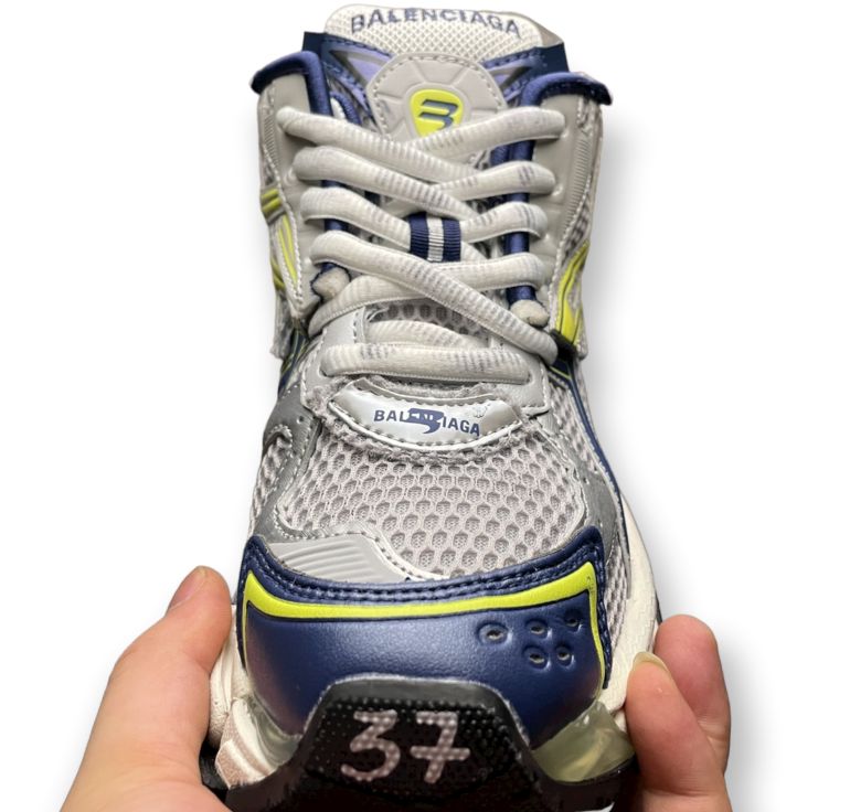 Balenciaga Runner Trainer White Blue Yellow、mysite、Cacoeks