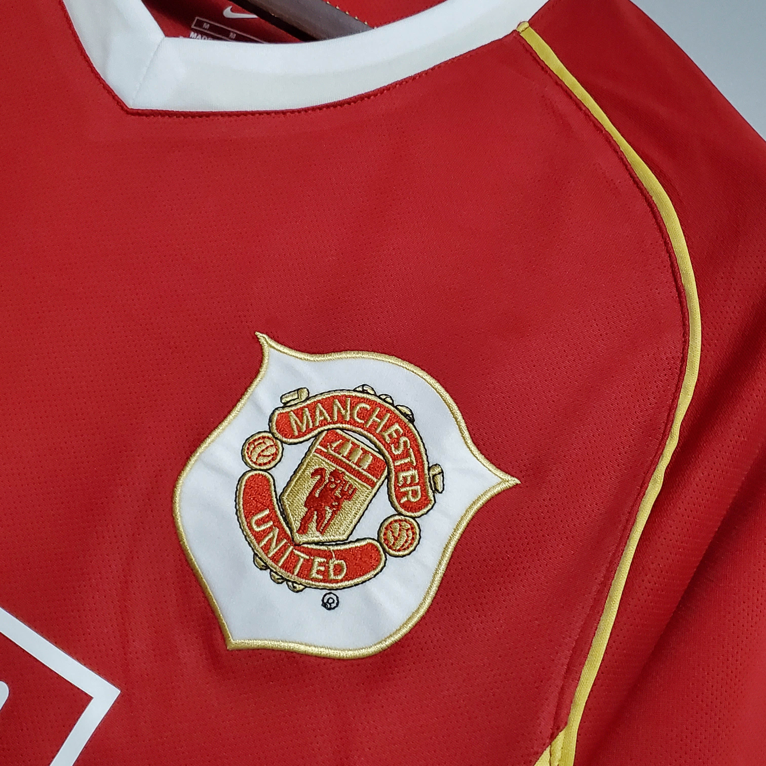 2006/2007 Retro Manchester United Home Football Shirt 1:1 Thai Quality:football jersey mysite: unitedjerseyfootball 邓江浪:football